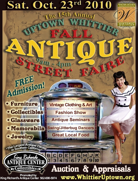 Whittier Street Faire Ad